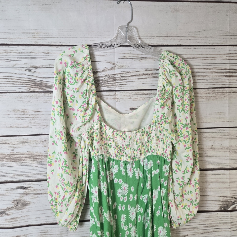 RIXO X Target Daisy Floral Midi Swing Dress Size 4 - Picture 6 of 9